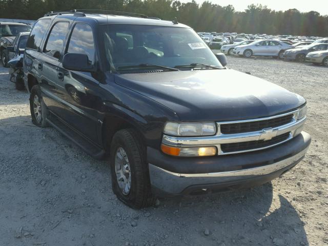 1GNEC13Z56R156379 - 2006 CHEVROLET TAHOE C150 BLUE photo 1