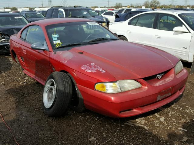 1FALP4048RF130952 - 1994 FORD MUSTANG MAROON photo 1