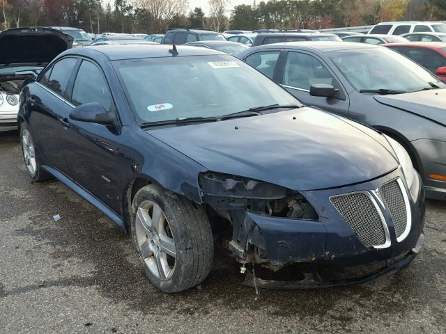 1G2ZM577284212712 - 2008 PONTIAC G6 BLUE photo 1