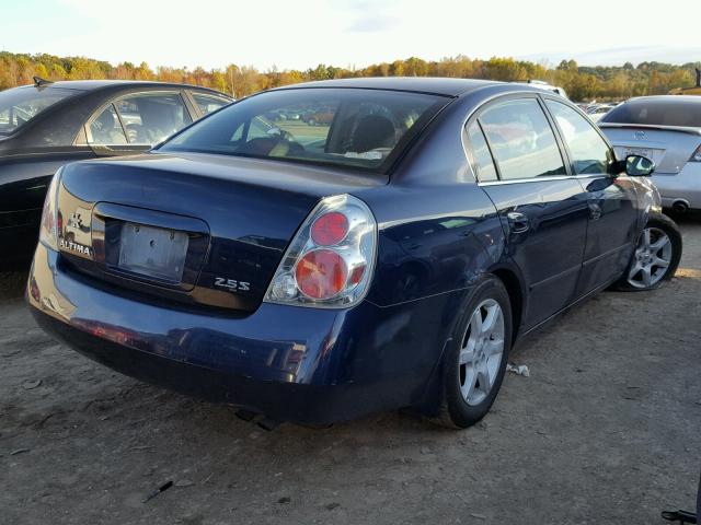 1N4AL11E35N493944 - 2005 NISSAN ALTIMA S BLUE photo 4