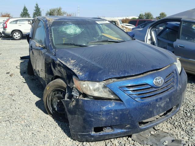 4T4BE46K78R027891 - 2008 TOYOTA CAMRY CE BLUE photo 1