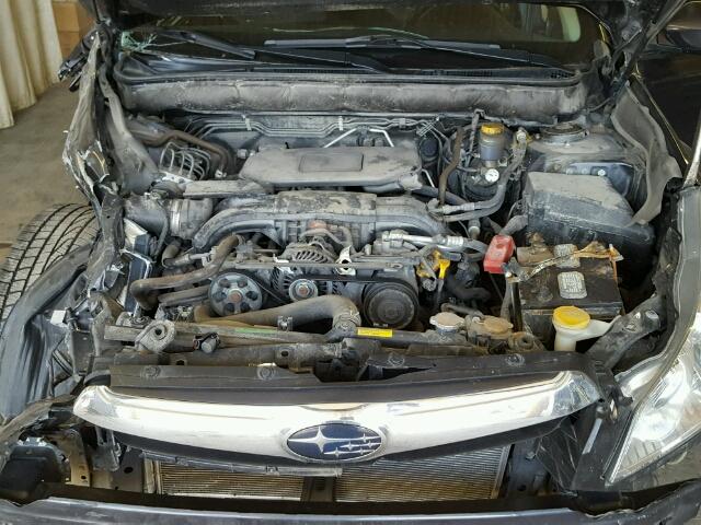 4S4BRBKC4C3265374 - 2012 SUBARU OUTBACK CHARCOAL photo 7