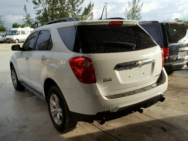 2GNFLCE31E6193898 - 2014 CHEVROLET EQUINOX LT WHITE photo 3