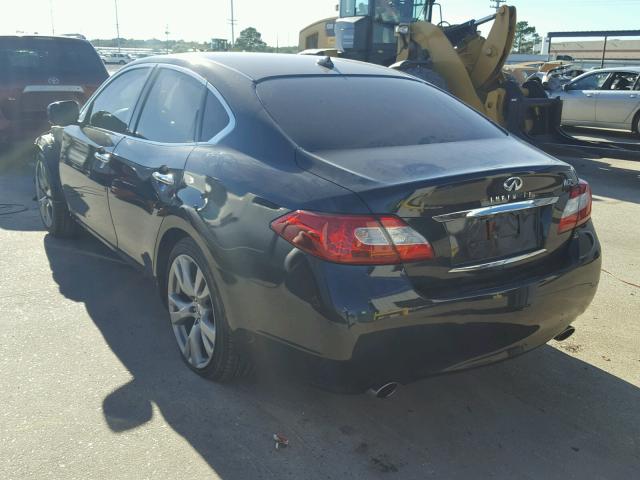 JN1BY1AP1BM324818 - 2011 INFINITI M37 BLACK photo 3