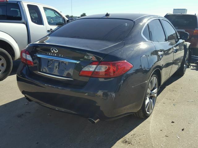 JN1BY1AP1BM324818 - 2011 INFINITI M37 BLACK photo 4