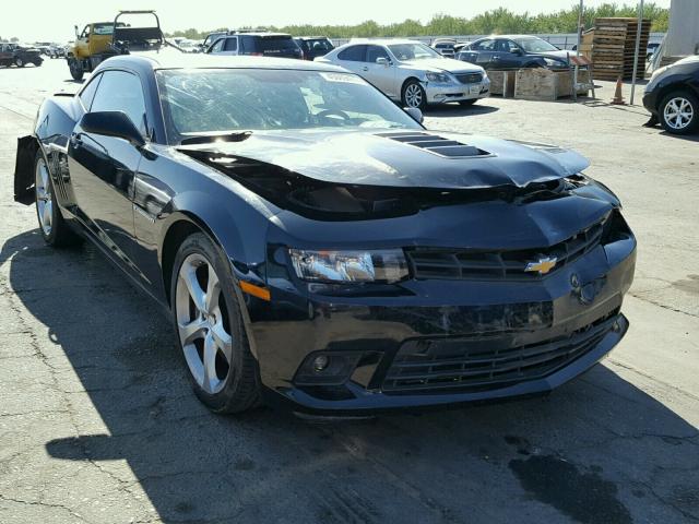 2G1FK1EJ7F9110157 - 2015 CHEVROLET CAMARO 2SS BLACK photo 1