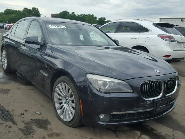 WBAKC8C52ACY68407 - 2010 BMW 750 LI BLACK photo 1