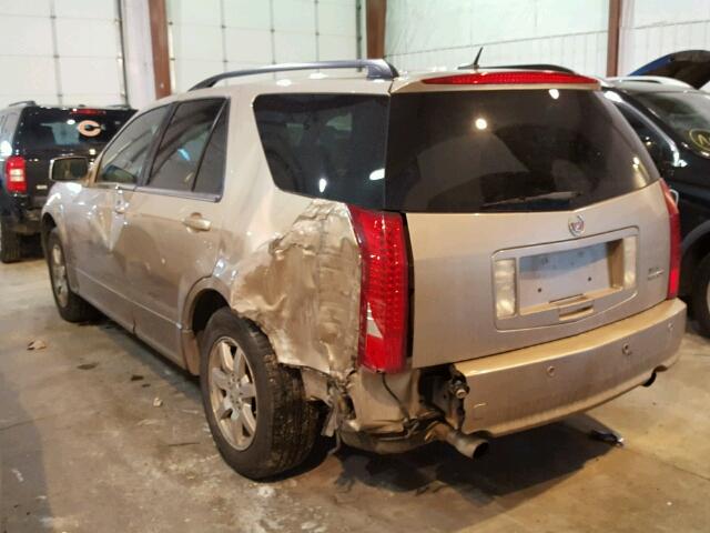 1GYEE637560170599 - 2006 CADILLAC SRX TAN photo 3