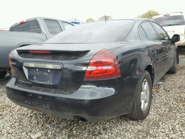 2G2WP552661259574 - 2006 PONTIAC GRAND PRIX BLACK photo 4