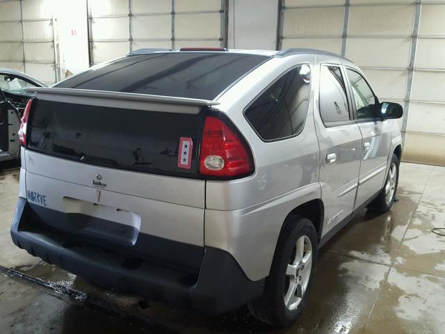 3G7DA03E85S507314 - 2005 PONTIAC AZTEK GRAY photo 4