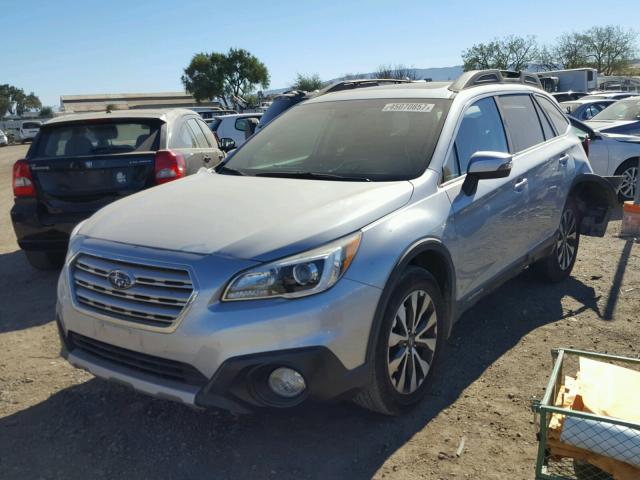 4S4BSANC6G3299834 - 2016 SUBARU OUTBACK 2. SILVER photo 2