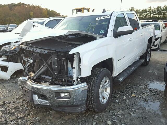 3GCUKREC1FG421572 - 2015 CHEVROLET SILVERADO WHITE photo 2