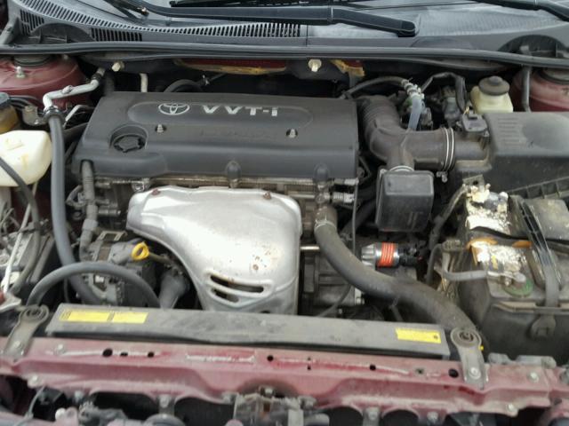 JTKDE177750028549 - 2005 TOYOTA SCION TC 栗色 照片 7