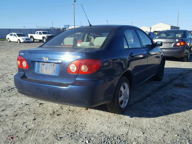 2T1BR32E98C915858 - 2008 TOYOTA COROLLA CE BLUE photo 4