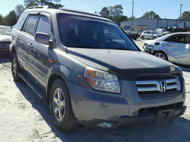 5FNYF28368B019466 - 2008 HONDA PILOT GRAY photo 1