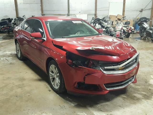 2G1125S30F9236772 - 2015 CHEVROLET IMPALA LT RED photo 1