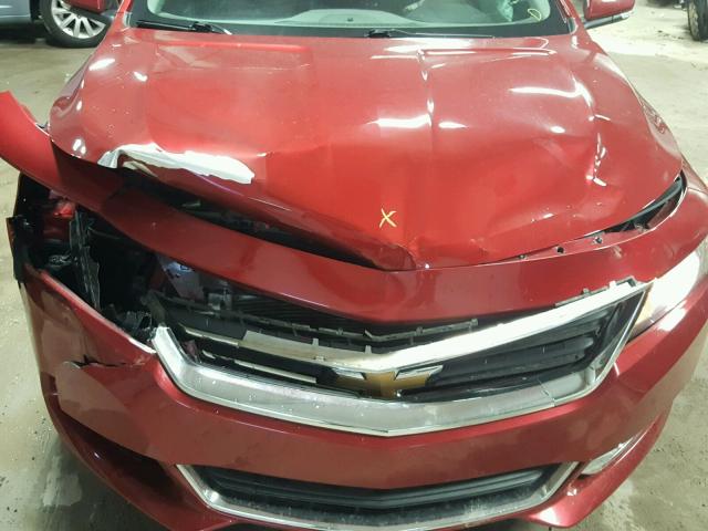 2G1125S30F9236772 - 2015 CHEVROLET IMPALA LT RED photo 7