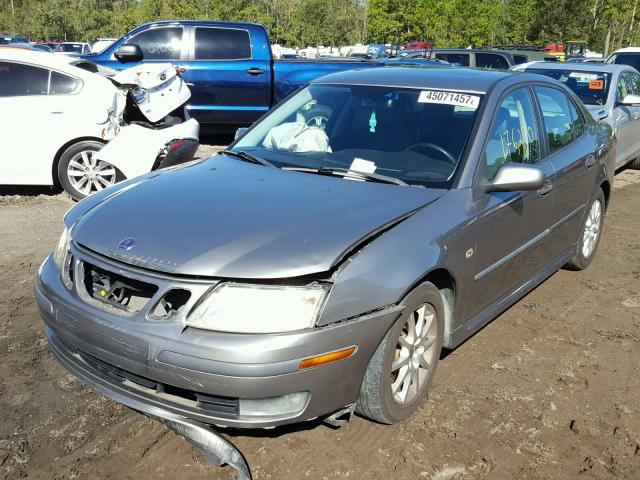 YS3FD49Y441028018 - 2004 SAAB 9-3 ARC GRAY photo 2