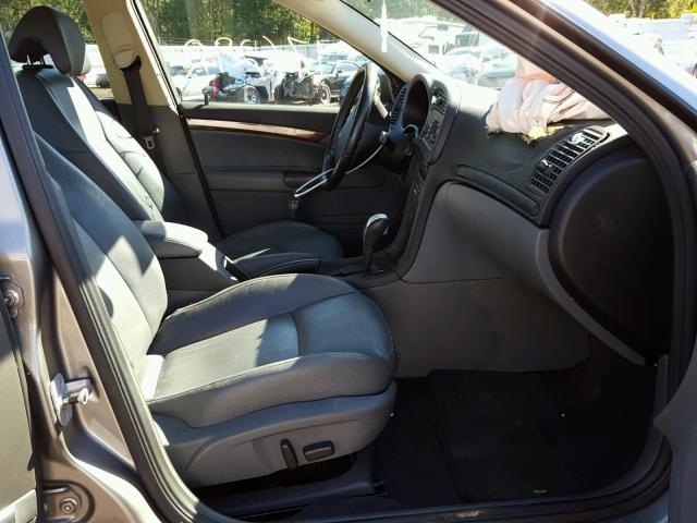 YS3FD49Y441028018 - 2004 SAAB 9-3 ARC GRAY photo 5