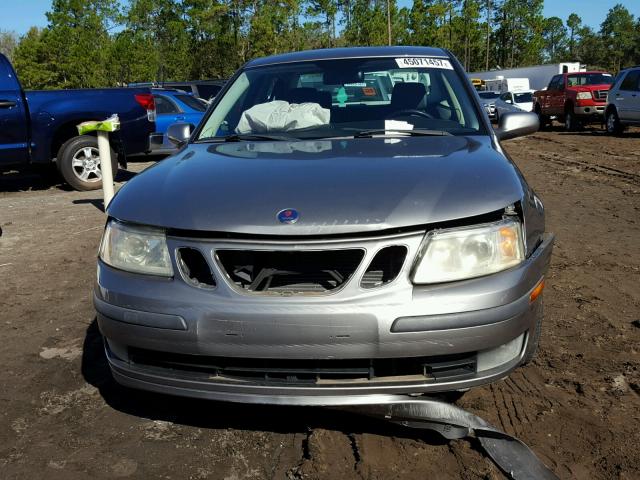 YS3FD49Y441028018 - 2004 SAAB 9-3 ARC GRAY photo 9