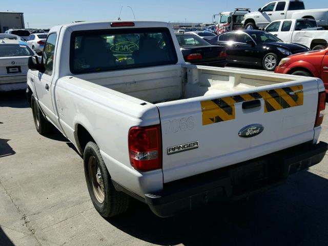 1FTYR10D96PA74230 - 2006 FORD RANGER WHITE photo 3