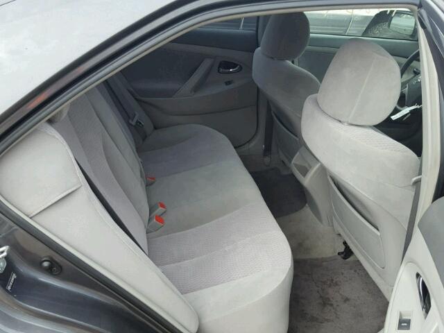 4T4BF3EK9AR050698 - 2010 TOYOTA CAMRY BASE CHARCOAL photo 6