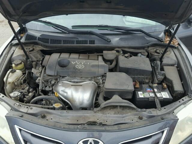 4T4BF3EK9AR050698 - 2010 TOYOTA CAMRY BASE CHARCOAL photo 7