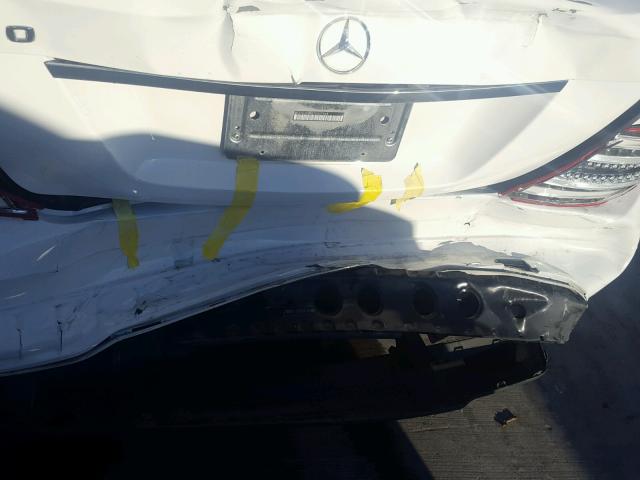 WDDGJ4HB8DG067568 - 2013 MERCEDES-BENZ C 250 WHITE photo 9