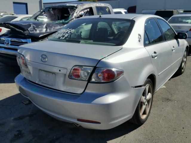 1YVHP80C865M40920 - 2006 MAZDA 6 I SILVER photo 4