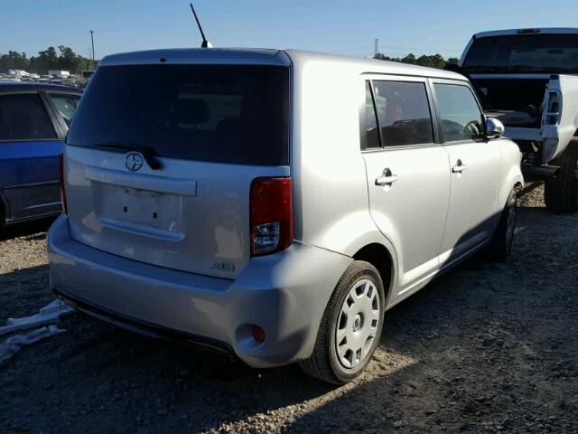 JTLZE4FE4DJ035650 - 2013 TOYOTA SCION XB GRAY photo 4