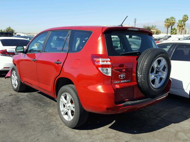 2T3BF4DV0AW056702 - 2010 TOYOTA RAV4 红色 照片 3