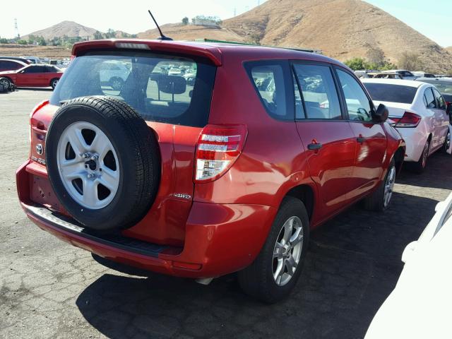 2T3BF4DV0AW056702 - 2010 TOYOTA RAV4 红色 照片 4