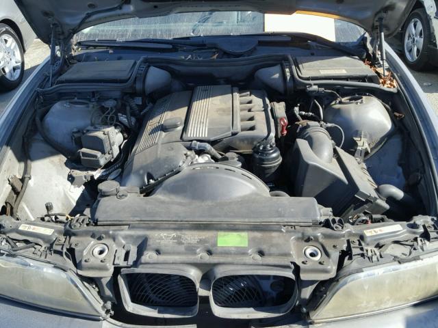 WBADT63482CH99103 - 2002 BMW 530 I AUTO SILVER photo 7