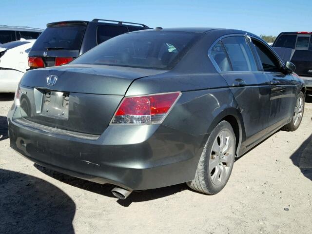 1HGCP26868A036011 - 2008 HONDA ACCORD EXL GREEN photo 4