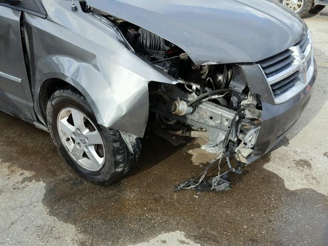 2D4RN5D14AR316875 - 2010 DODGE GRAND CARA GRAY photo 9