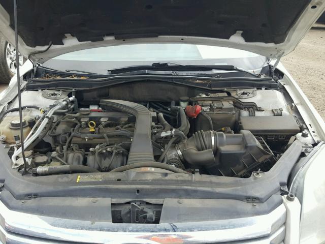 3FAHP07Z99R190791 - 2009 FORD FUSION SE WHITE photo 7