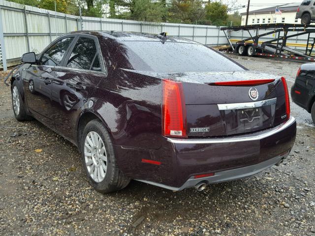 1G6DF577990168767 - 2009 CADILLAC CTS PURPLE photo 3