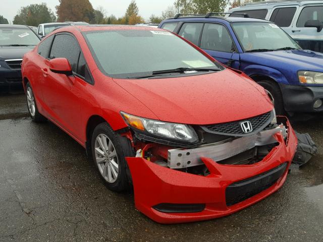 2HGFG3B85CH550628 - 2012 HONDA CIVIC RED photo 1