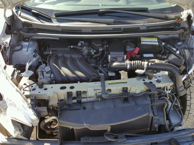 3N1CE2CP0FL425784 - 2015 NISSAN VERSA NOTE SILVER photo 7