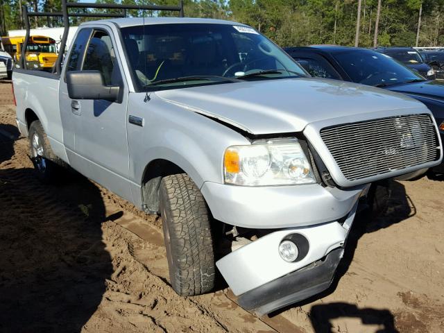 1FTRF12246NA94065 - 2006 FORD F150 SILVER photo 1