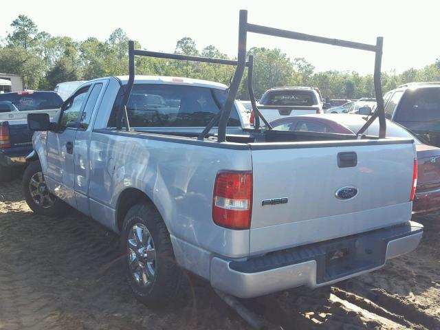 1FTRF12246NA94065 - 2006 FORD F150 SILVER photo 3