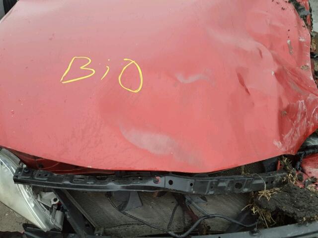 4T4BE46K99R119294 - 2009 TOYOTA CAMRY BASE RED photo 7