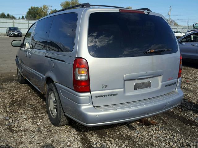 1GNDX13E61D137259 - 2001 CHEVROLET VENTURE SILVER photo 3