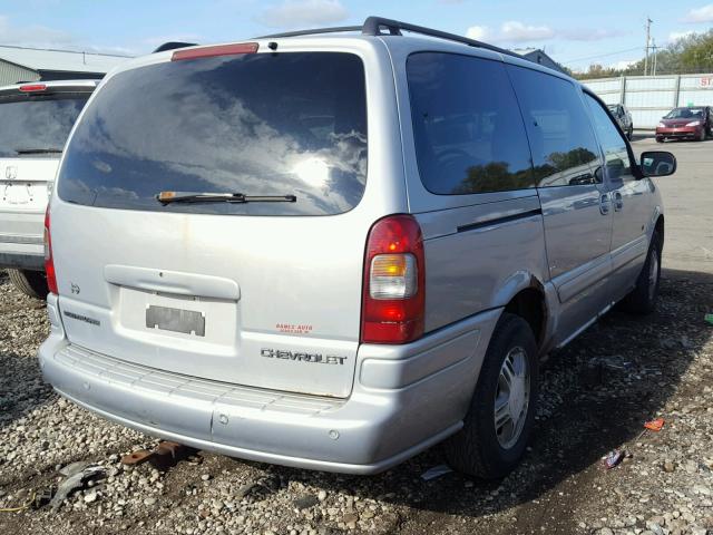 1GNDX13E61D137259 - 2001 CHEVROLET VENTURE SILVER photo 4