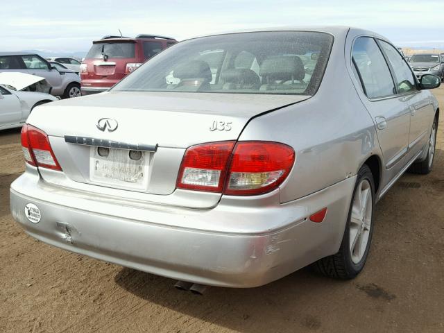 JNKDA31AX3T111065 - 2003 INFINITI I35 GRAY photo 4