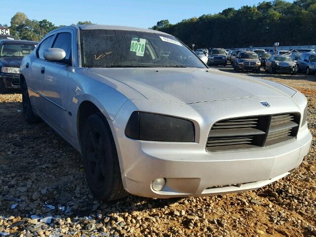 2B3CA3CV6AH186015 - 2010 DODGE CHARGER SILVER photo 1