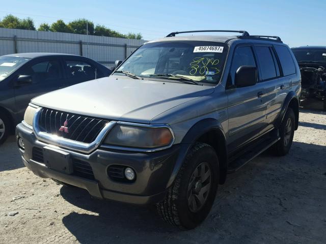 JA4LS31H3YP806893 - 2000 MITSUBISHI MONTERO SP GRAY photo 2