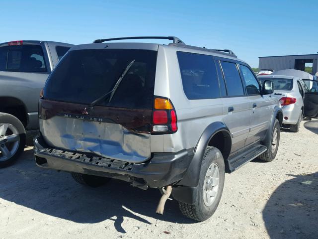 JA4LS31H3YP806893 - 2000 MITSUBISHI MONTERO SP GRAY photo 4