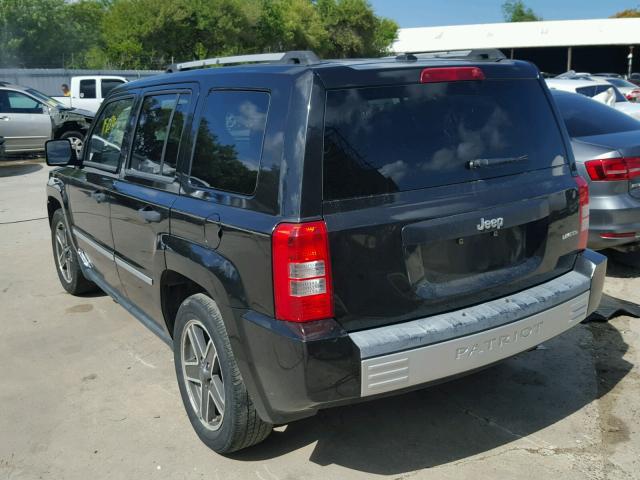 1J4FT48B09D154769 - 2009 JEEP PATRIOT LI BLACK photo 3