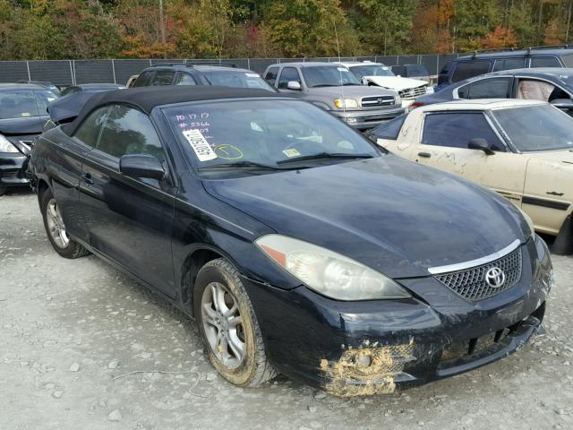 4T1FA38P07U113603 - 2007 TOYOTA CAMRY SOLA BLACK photo 1